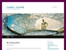 Tablet Screenshot of lindseyliterally.com